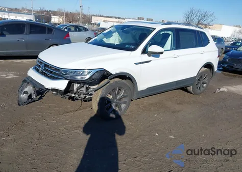 2022 Volkswagen Tiguan 2.0T Se from USA, damaged, VIN 3VV2B7AX1NM116014